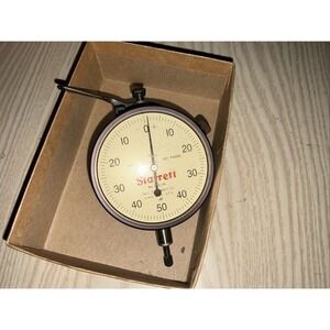 Starrett 655-141 Dial Indicator‎ .001 Drop Gage .250 Range of Travel